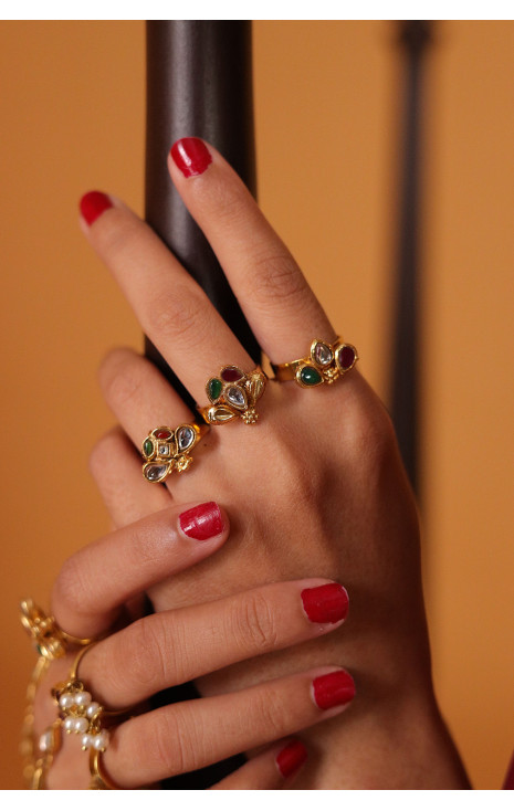 Sanwa (Kundan Ring)